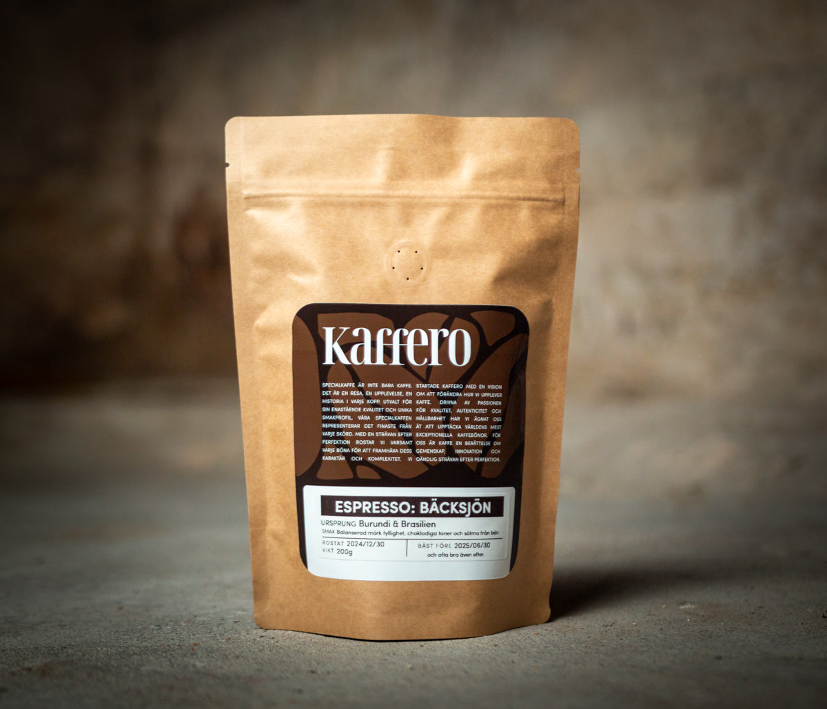 Espresso Bäcksjon 2 - Specialkaffe