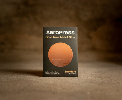 AeroPress Återanvändbart Kaffefilter i Stål – Guld (Standard)